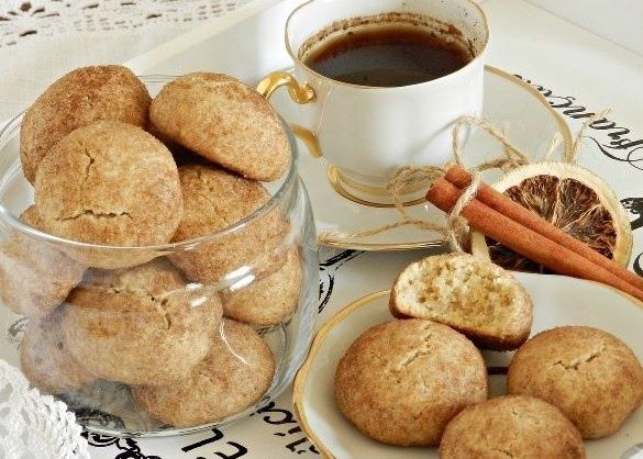 Нежное коричное печенье за 15 минут