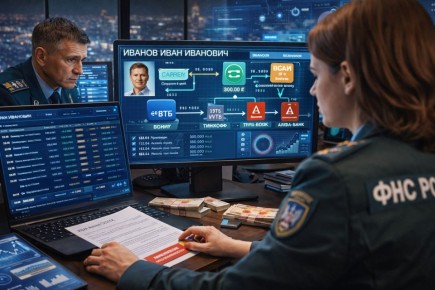 Налоговая служба начнет следить за крупными безналичными доходами россиян