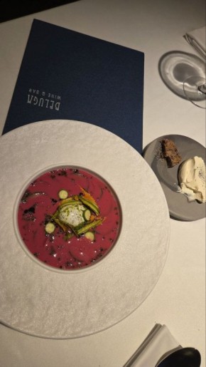 Ресторан Beluga представляет яркие сезонные блюда