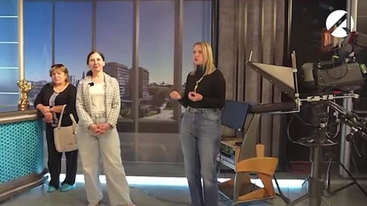 Астраханские школьники попробовали себя в роли телеведущих