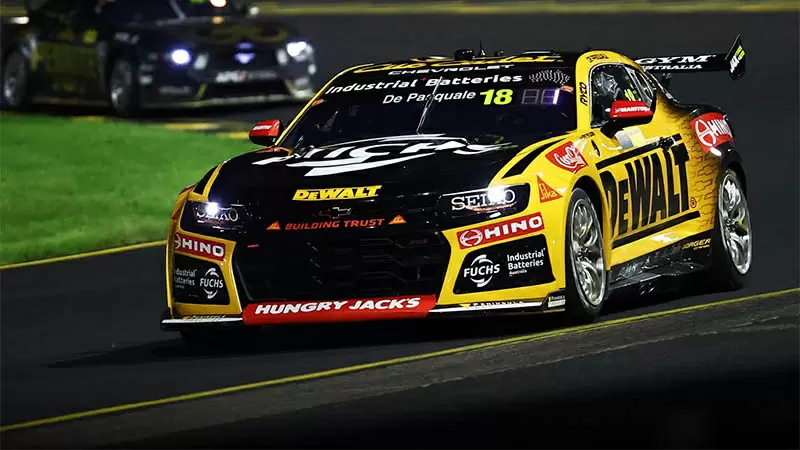 Антуан Де Паскуале одержал первую победу в составе Team 18 на этапе Supercars в Сиднее