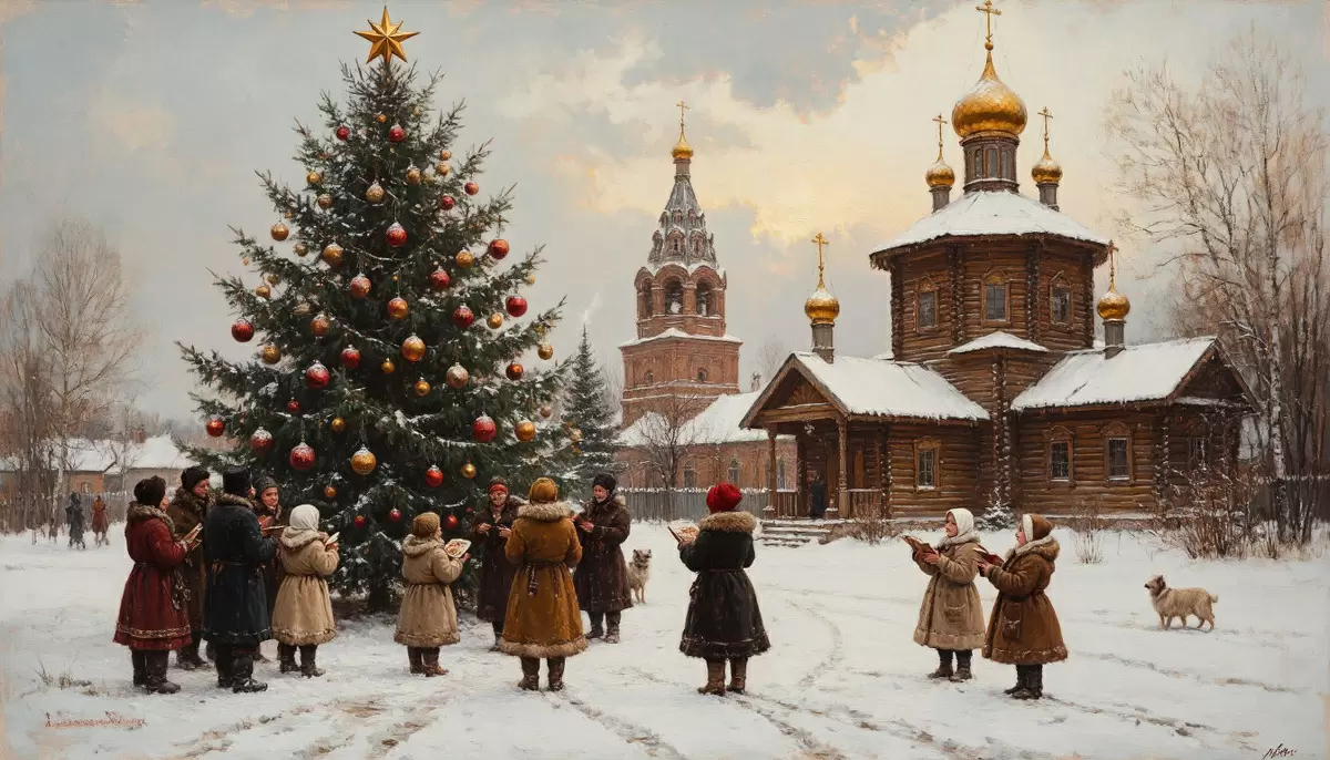 Рождество с дачным акцентом: когда уют встречается с садоводством