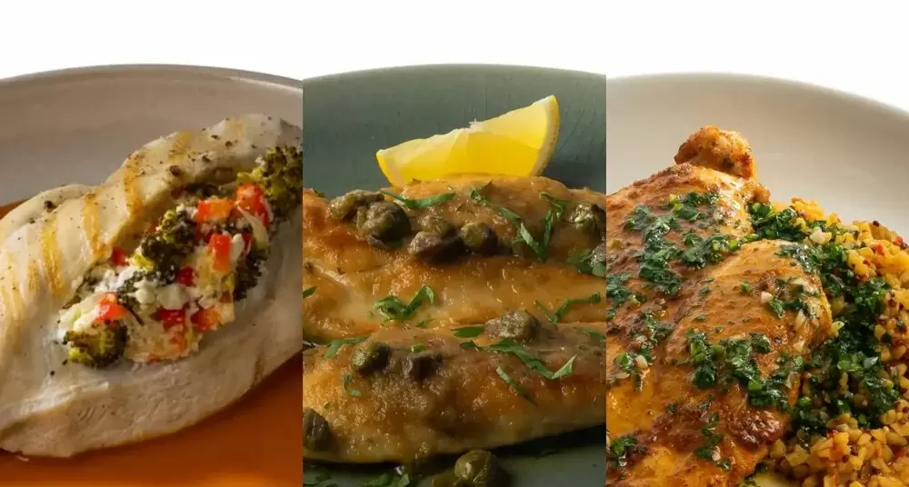 10 вкусных и простых рецептов с куриной грудкой