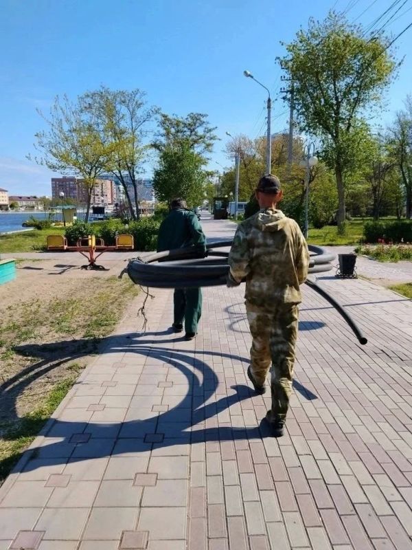 Администрация Астрахани приступила к масштабной модернизации и ремонту поливочных систем Администрация Астрахани приступила к масштабной модернизации и ремонту поливочных систем