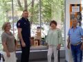 Полицейские и Общественный совет передали книги в Камызякскую библиотеку