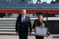 В Астрахани прошли торжественные церемонии в честь Дня ВМФ