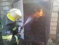 Огнеборцы ликвидируют пожар по повышенному номеру вызова