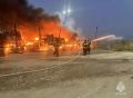 Водитель погиб из-за падения высоковольтного провода на фуру на федеральной трассе Махачкала — Астрахань