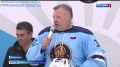 В Астрахани прошёл товарищеский хоккейный матч с участием губернатора