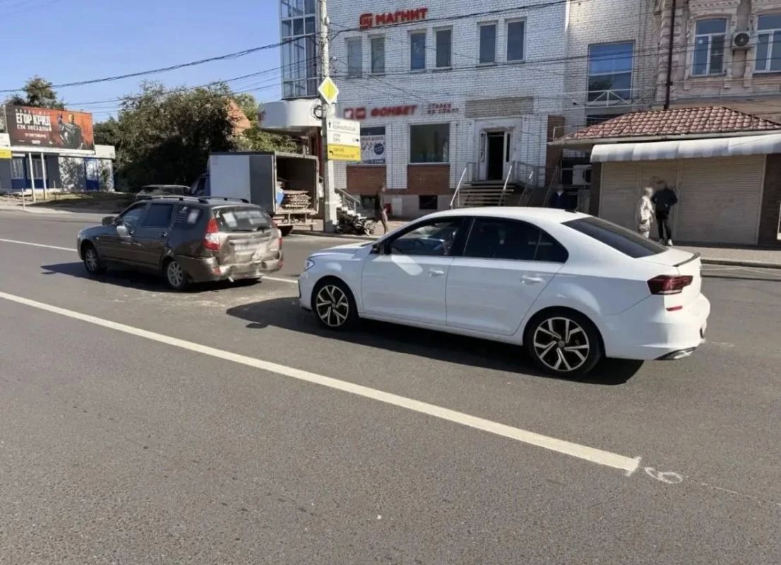 В Астрахани произошло ДТП с пострадавшими детьми