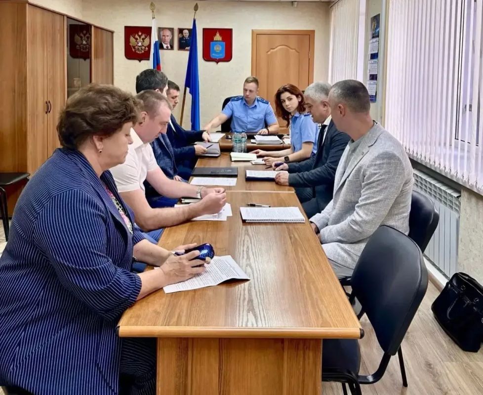 В Астраханской транспортной прокуратуре состоялось заседание межведомственной рабочей группы