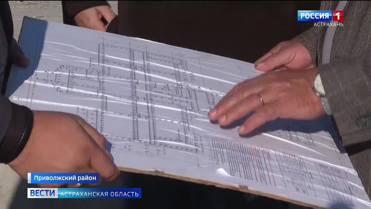 Под Астраханью строят новую поликлинику