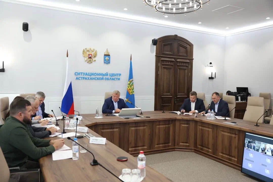 Губернатор Астраханской области поручил ускорить темпы работ на Северных очистных сооружениях