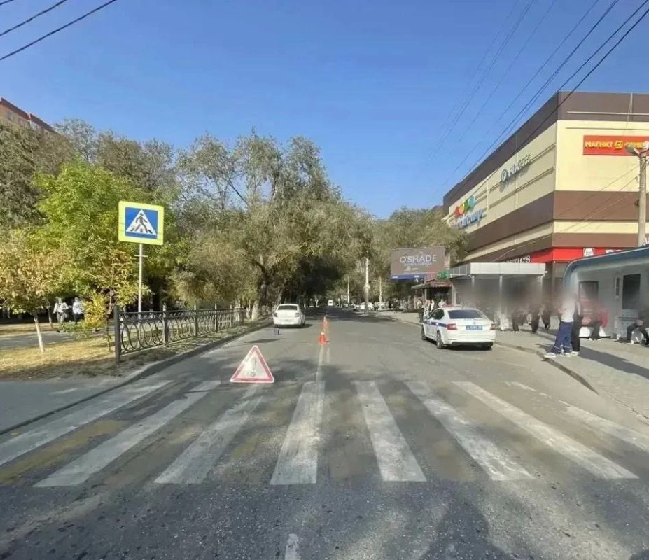 ДТП в Астрахани: на улице Савушкина сбили 9-летнюю девочку
