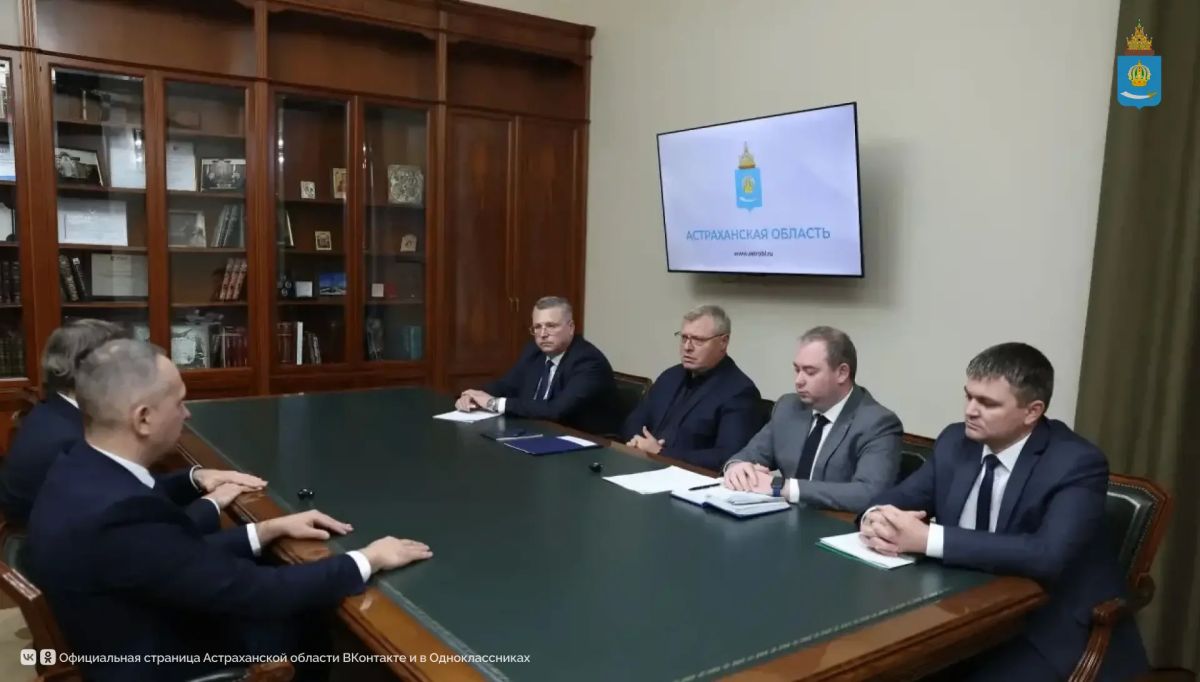 Губернатору Игорю Бабушкину представили нового руководителя ООО «Газпром межрегионгаз Астрахань» Павла Васева Губернатору Игорю Бабушкину представили нового руководителя ООО «Газпром межрегионгаз Астрахань» Павла Васева