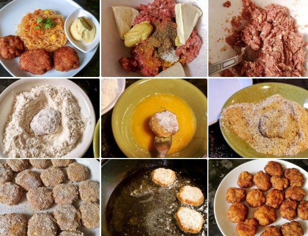 Нежные наггетсы из говяжьего фарша: быстро и вкусно