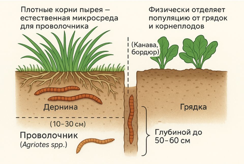 Необычный союз пырея и проволочника: как спасти ваш урожай